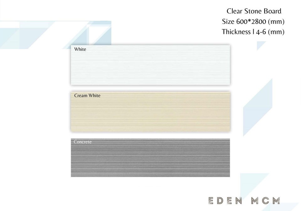 Clear Stone Board